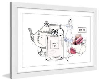 "AIW" Framed Painting Print