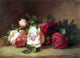 Anna Eliza Hardy Roses, 18"x27" Wall Decal Print