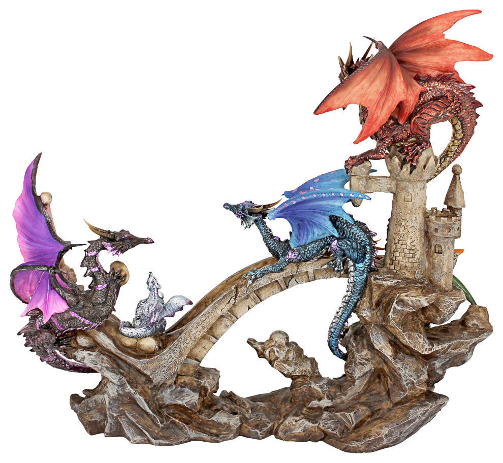 Combat of Valhalla Dragon Statue
