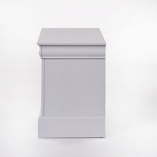 Louis Philippe III Nightstand, White