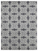 5" X8" X 0.5" Gray Wool Area Rug