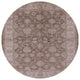 Ahgly Company Indoor Round Mid-Century Modern Area Rugs, 5' Round