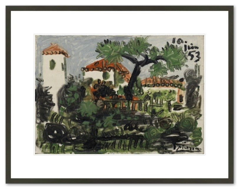 Garden in Vallauris (Jardin a Vallauris), June 10, 1953