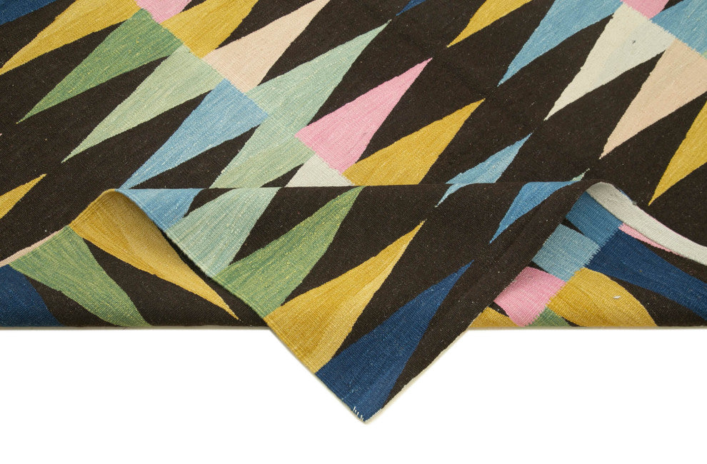Rug N Carpet - Hand-knotted Turkish 5' 10'' x 8' 2'' Unique Wool Kilim Rug