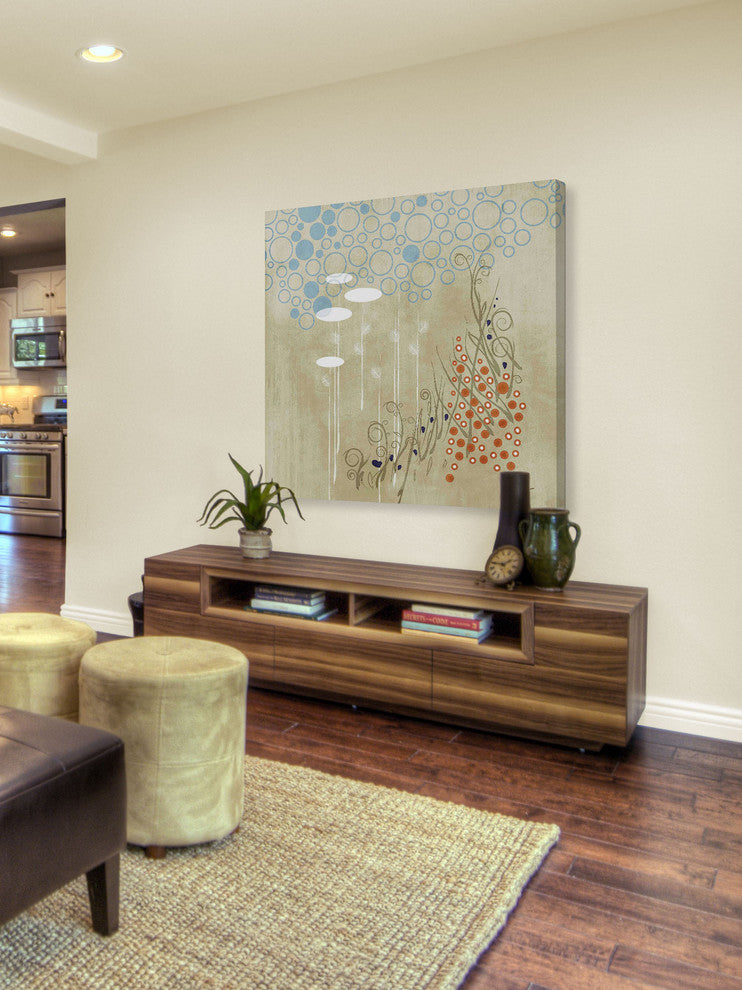 "Summercrest" Painting Print on Canvas by Evelia