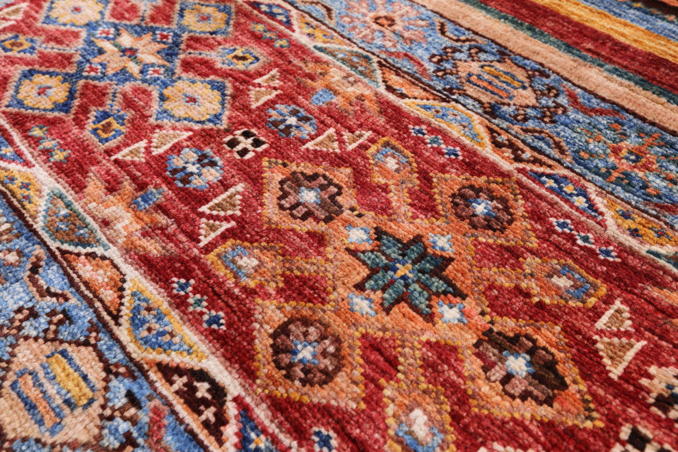 2' 8" X 3' 8" Khorjin Tribal Hand Knotted Wool Rug Q8412