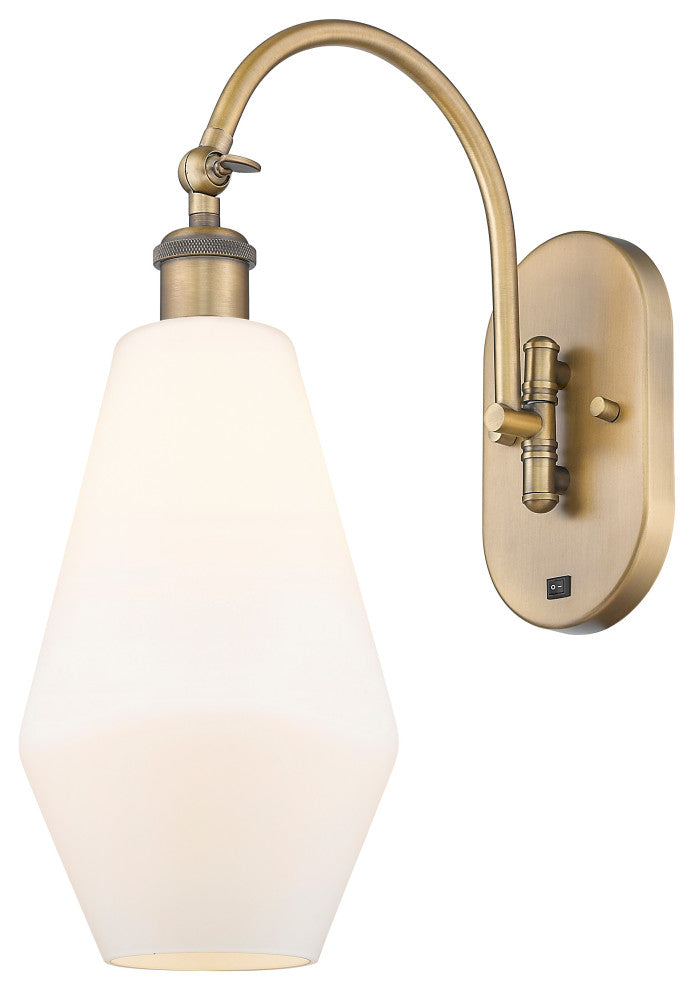 Innovations 518-1W-BB-G651-7 1-Light Sconce, Brushed Brass