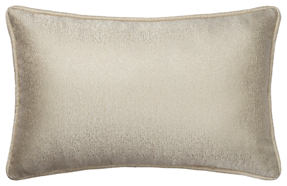 Linum Home Textiles Pixel Decorative Pillow Cover, Ivory, Lumbar