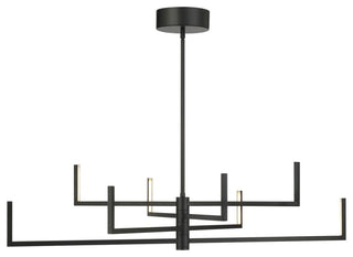 George Kovacs Articular LED Chandelier, Coal
