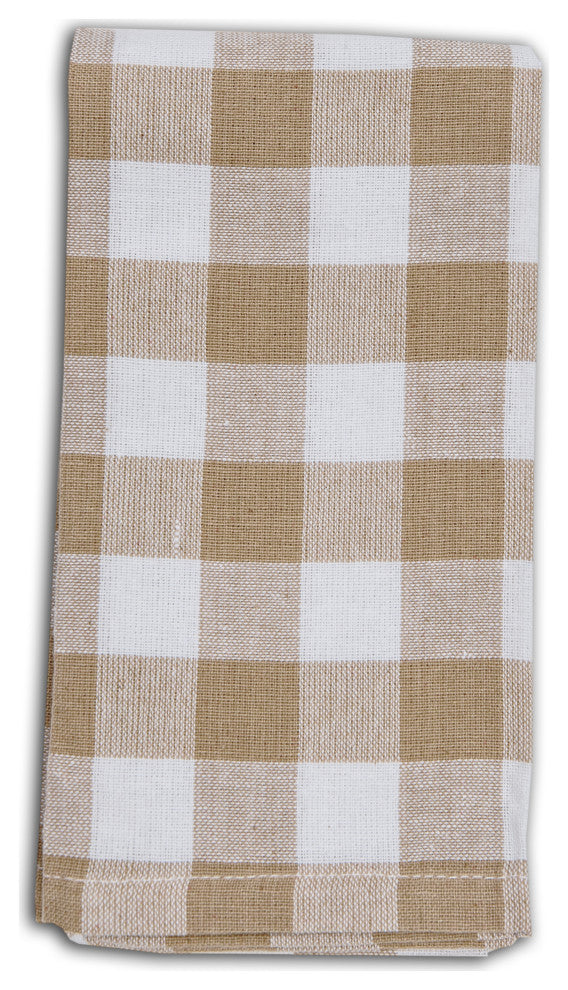 Buffalo Check 100% Cotton Napkin (Set of 4), Sand