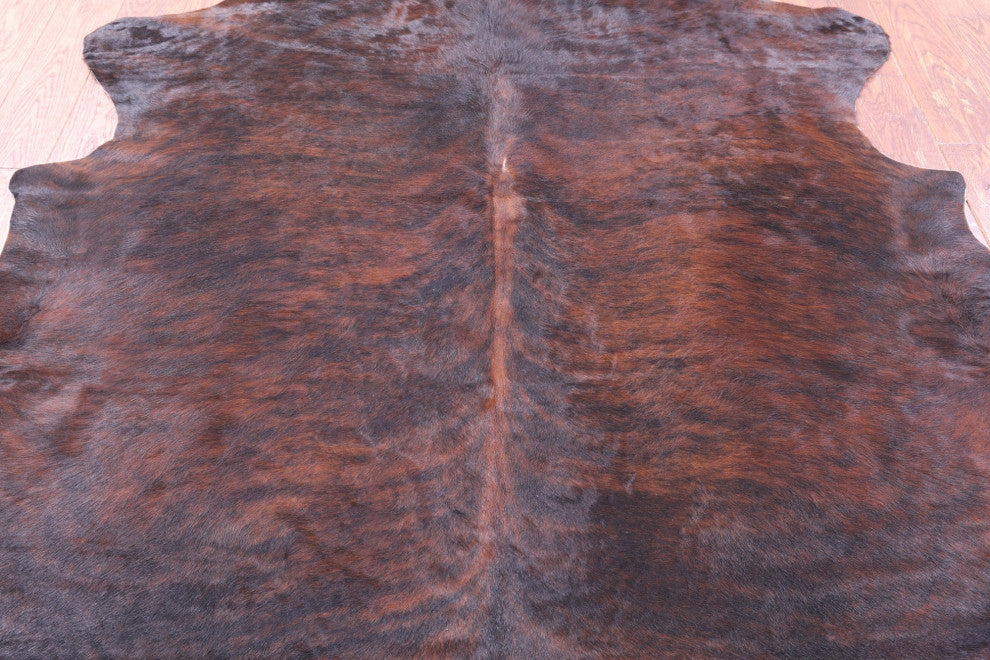6' 6" X 5' 9" Natural Cowhide Rug C1976