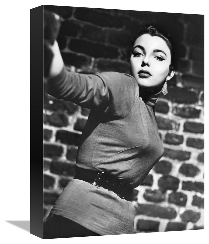 "Joan Collins" Stretched Canvas Giclee by Hollywood Photo Archive, 12"x16"