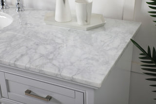 Amber Single Bathroom Vanity, Blue, Grey, 60"