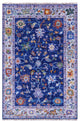 4' 2" X 6' 3" Handmade Turkish Oushak Wool Rug - Q15468