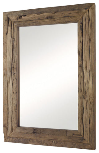 Uttermost 09816 Rennick 36"W and 48"H Rectangular Framed Bathroom - Rustic
