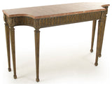 Faron Console, Distressed Copper Base