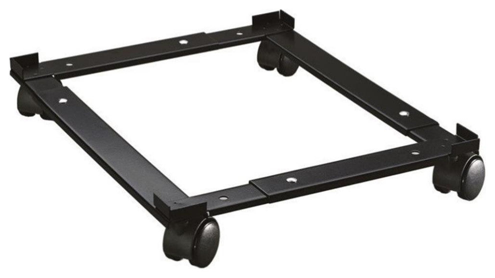 2 Piece Vertical Letter File Cabinet and Adjustable Mobile File Caddy