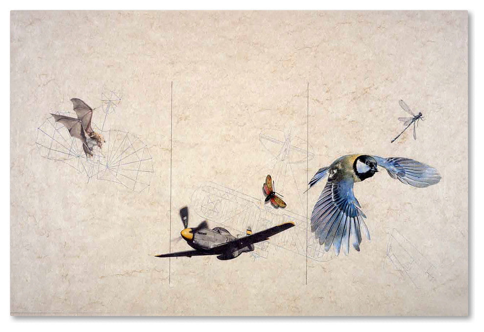 Nick Bantock 'Wings' Canvas Art, 24x16