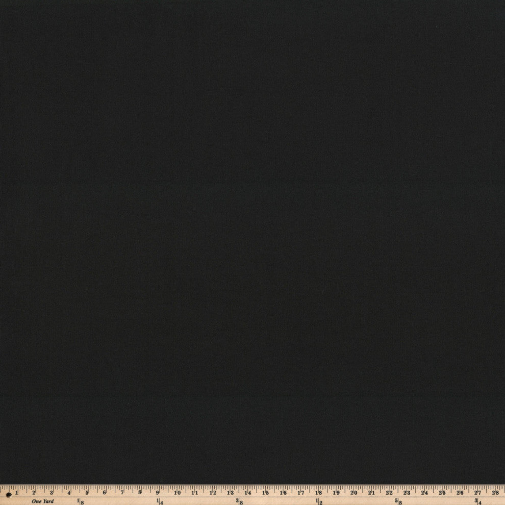 Fresco Black 25" Floor Pillow