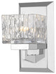 Zlite 1927-1S-CH-LED 1-Light Wall Sconce, Clear