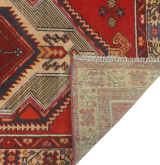 Fine Vintage Distressed Nicol Rust/Beige Runner, 3'5x10'6