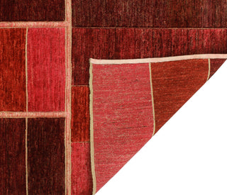 High-Low Chobi Sakypjam Pink Rug, 6'10x8'2