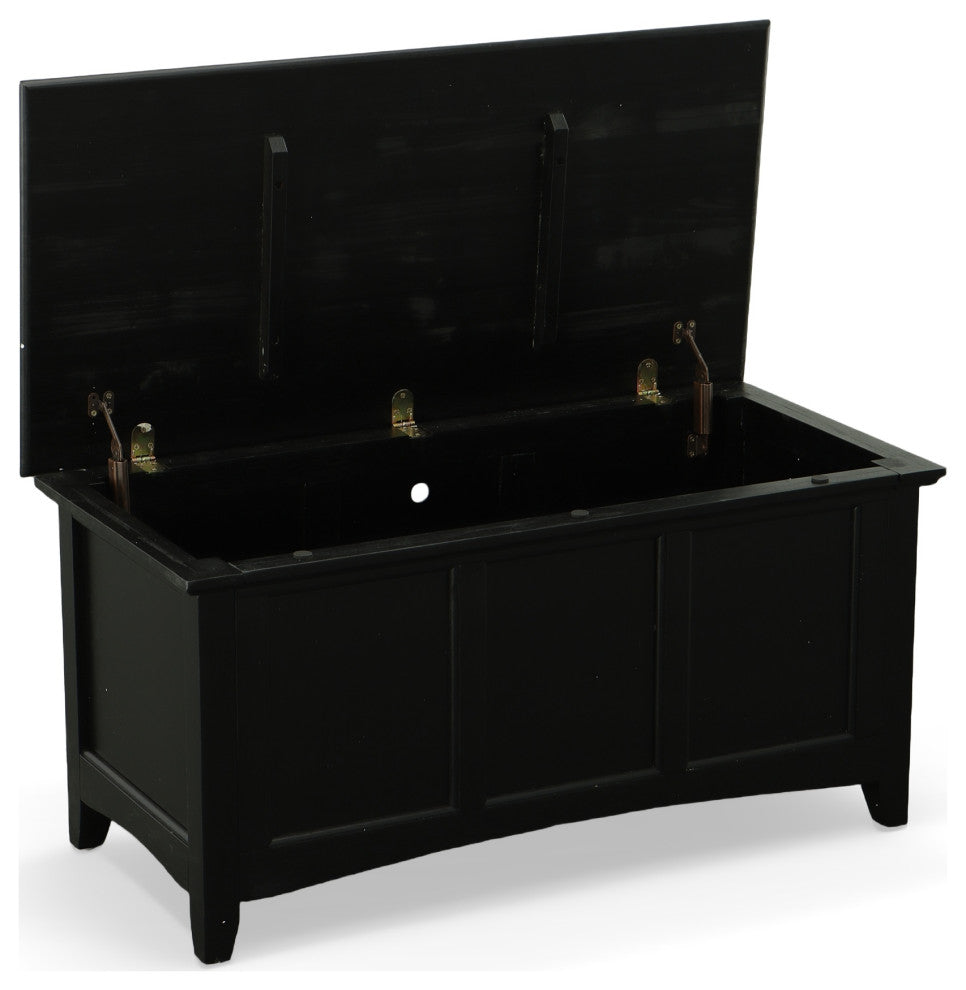 Aura Storage Chest, Antique Black