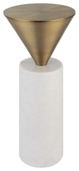 Uttermost Top Hat Brass Drink table