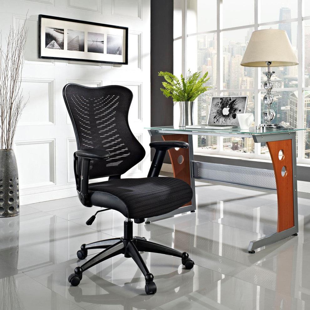 Black Clutch Office Chair