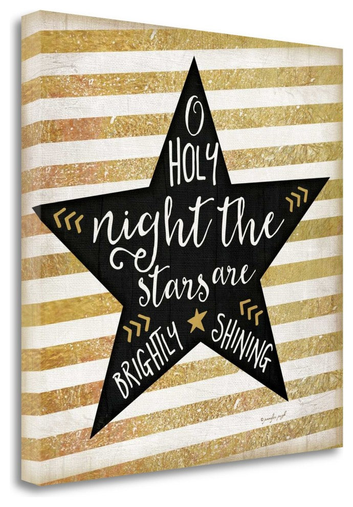 "O Holy Night" By Jennifer Pugh, Giclee Print on Gallery Wrap Canvas