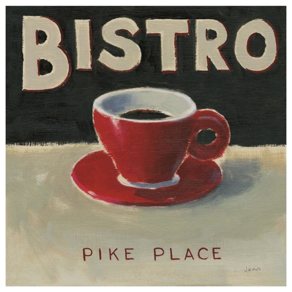 "Coffee Spot IV" Digital Paper Print by James Wiens, 32"x32"