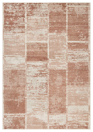 Jordan Aly Area Rug, Sand, 6'7" x 9', Geometric