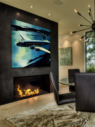 "Flying High" Painting Print on Wrapped Canvas