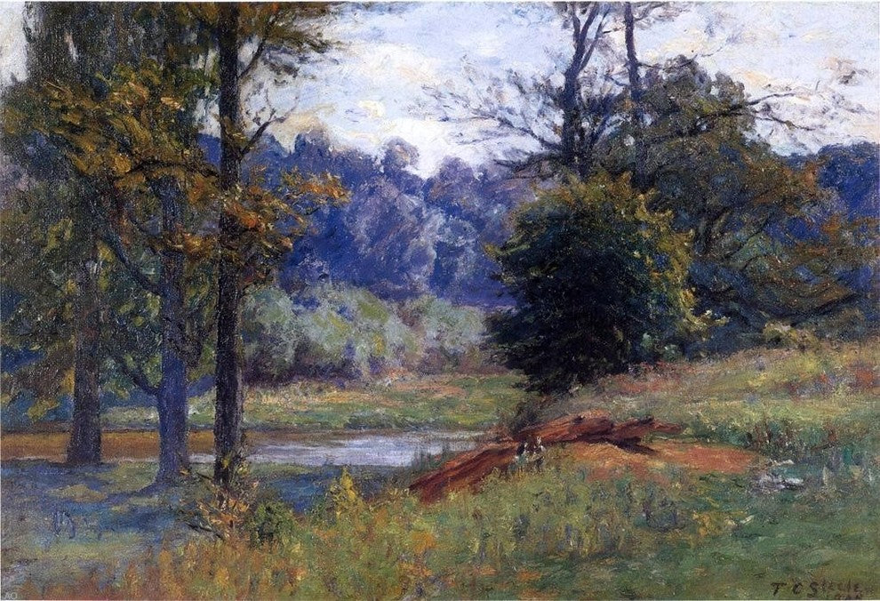 Theodore Clement Steele Along the Creek