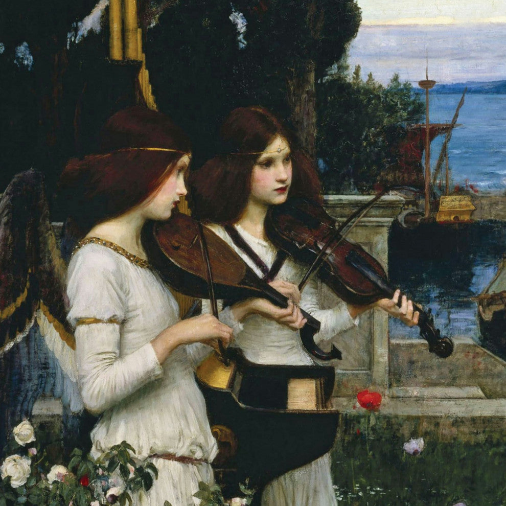 "St Cecilia 1895" Stretched Canvas Replica, 47"x31.5"