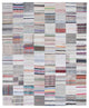 Rug N Carpet - Handmade Turkish 8' 2'' x 10' 0'' Unique Patchwork Kilim Rug