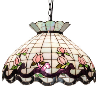 20 Wide Roseborder Pendant