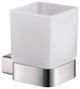 Blossom Toothbrush Holder, Brushed Nickel