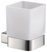 Blossom Toothbrush Holder, Brushed Nickel