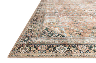 Durable Printed Wynter Area Rug by Loloi, Auburn/Multi, 2'-3" X 3'-9"