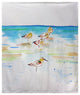 Betsy Drake Five Sanderlings Throw