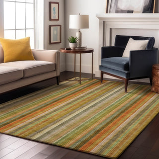 Premium Machine Washable Mayfield AMF543 Khaki 8' x 10' Rug