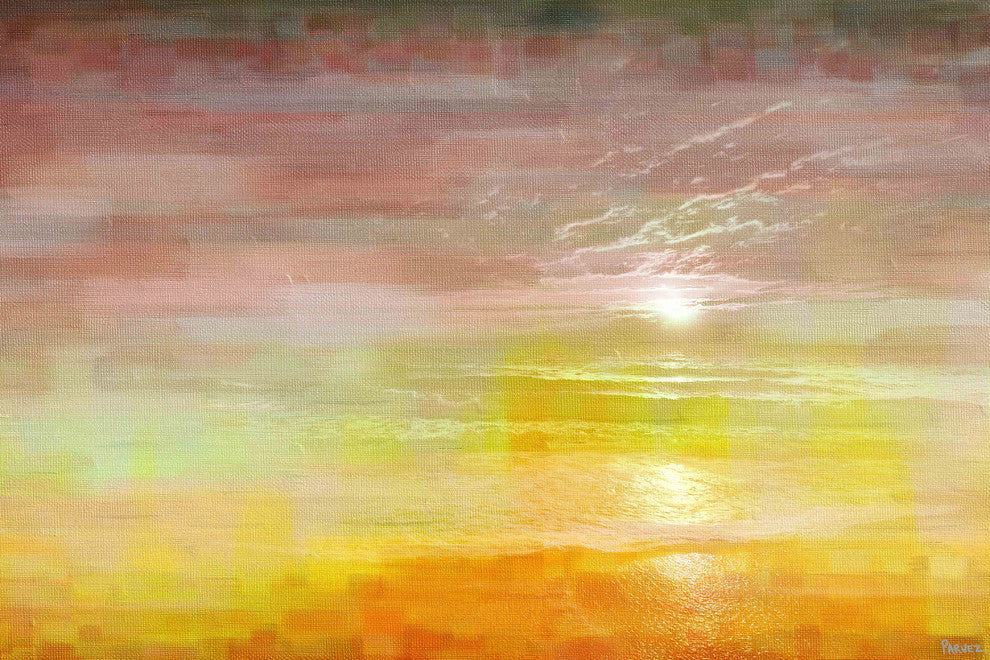 "Breaking Dawn" Print on Canvas, 45"x30"