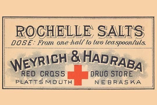 Rochelle Salts - Canvas Poster 20" x 30"