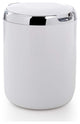 Pasifik Plastic Waterproof Trash Can with Cover and Lid, Car / Kitchen, 3 Liter, White