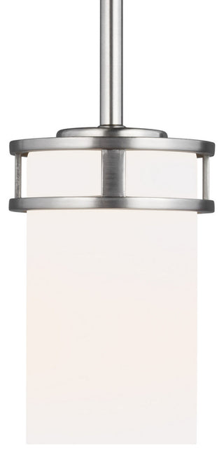 Robie 1-Light Mini-Pendant, Brushed Nickel