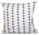 Jodhpur Stripe, Stripe Outdoor Pillow, Orange, 18"x18"