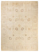 Eclectic, One-of-a-Kind Hand-Knotted Area Rug Ivory, 9' 1" x 12' 0"