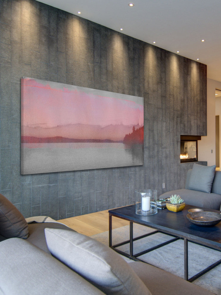 "Bien Venue" Fine Art Canvas Print, 36"x18"