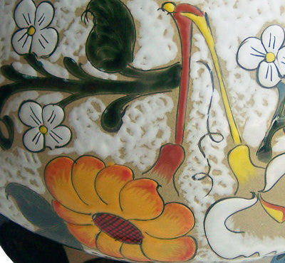Big Lily/Sunflower Talavera Ceramic Pot